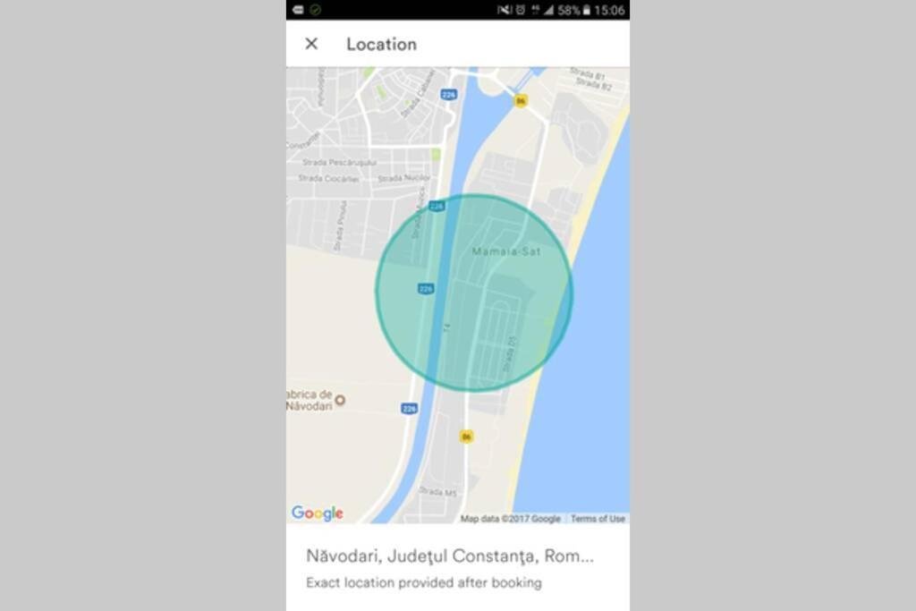 Apartament Lulu Mamaia Nord, 3 Minute De Plaja Navodari Bagian luar foto